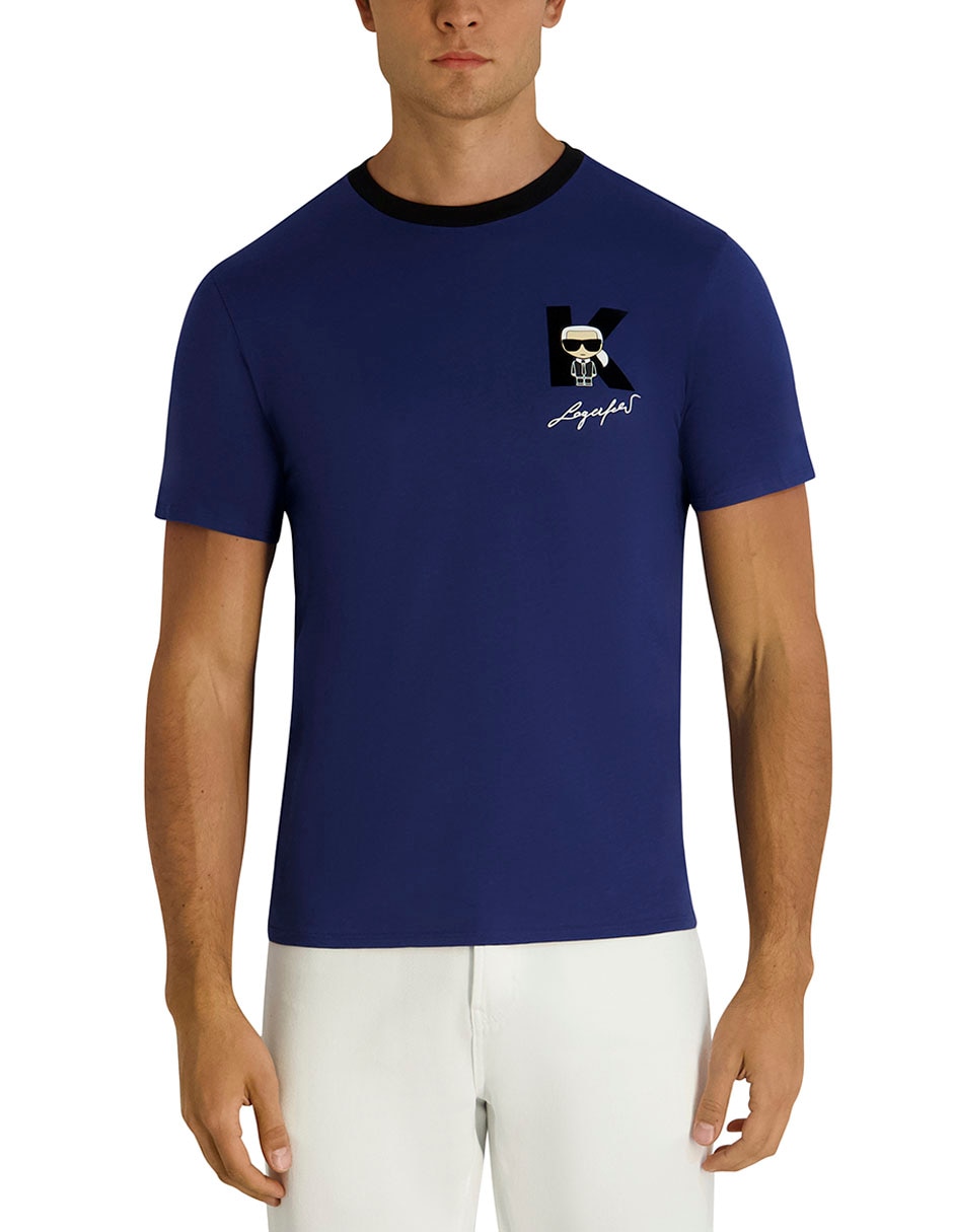 Playera cuello redondo para hombre 2