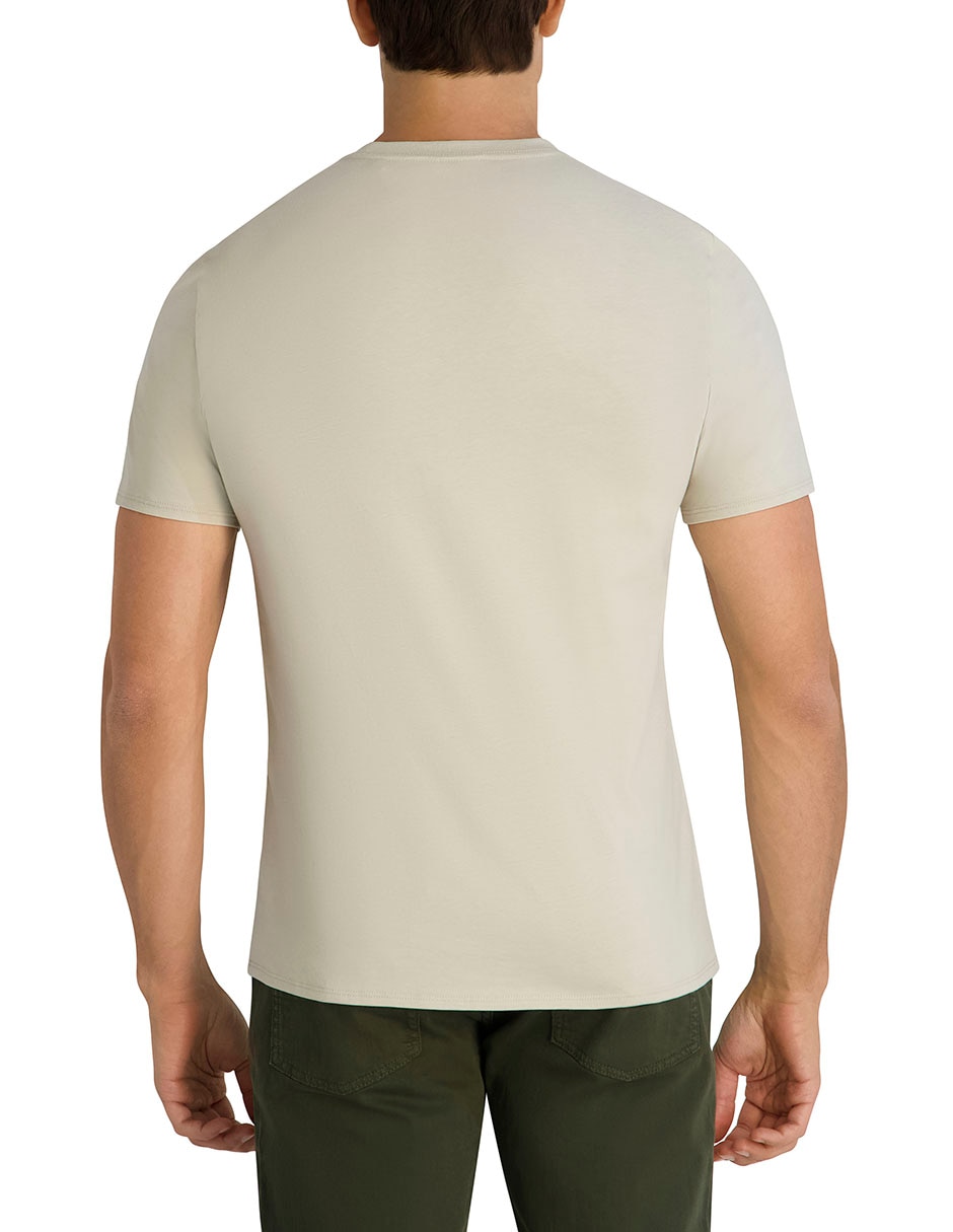 Playera cuello redondo para hombre 4