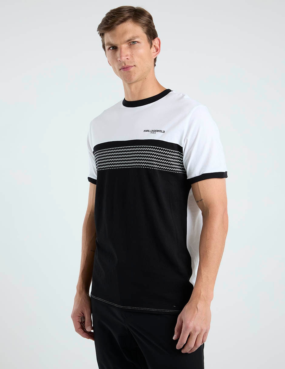 Playera cuello redondo para hombre