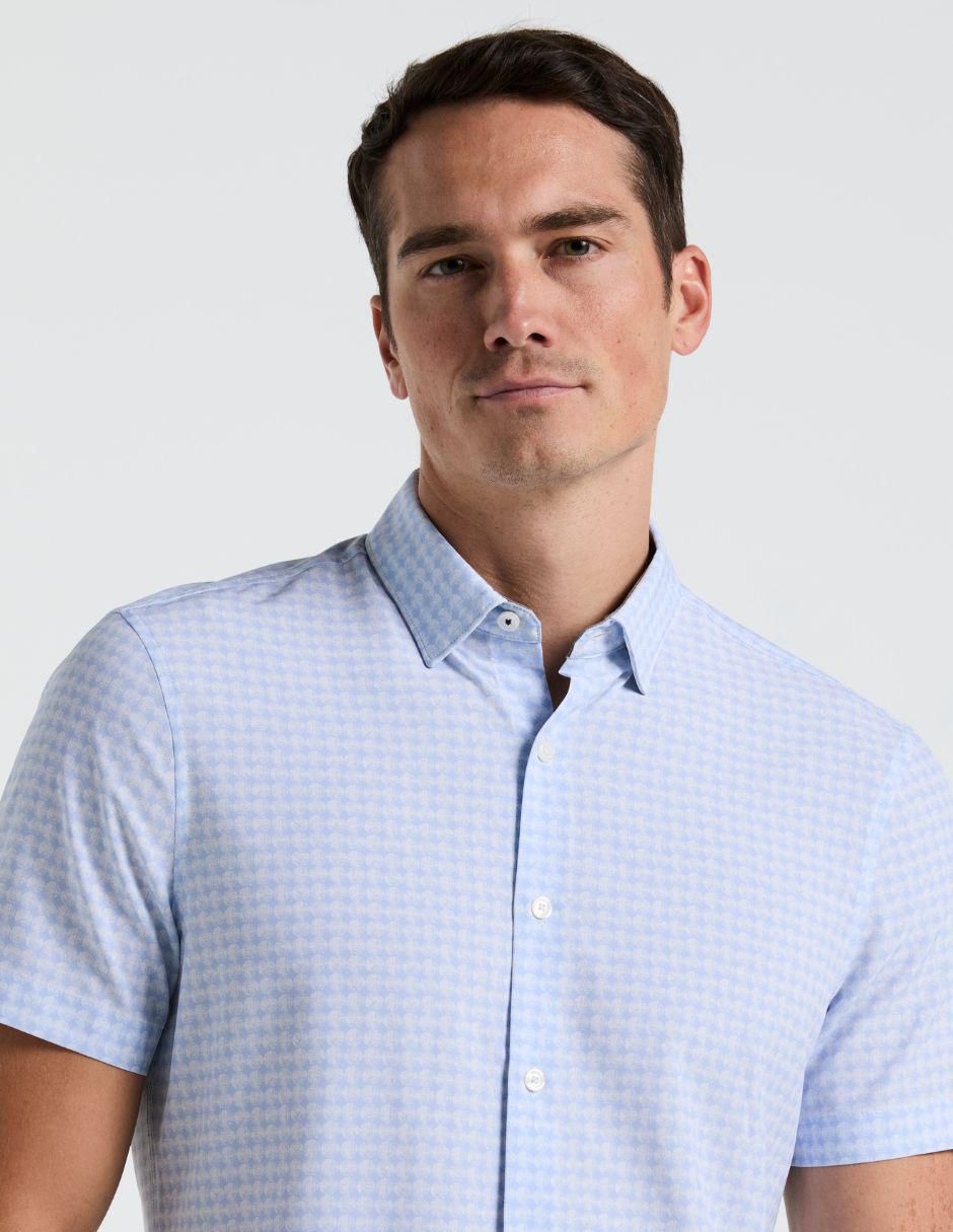 Camisa casual manga corta para hombre 3