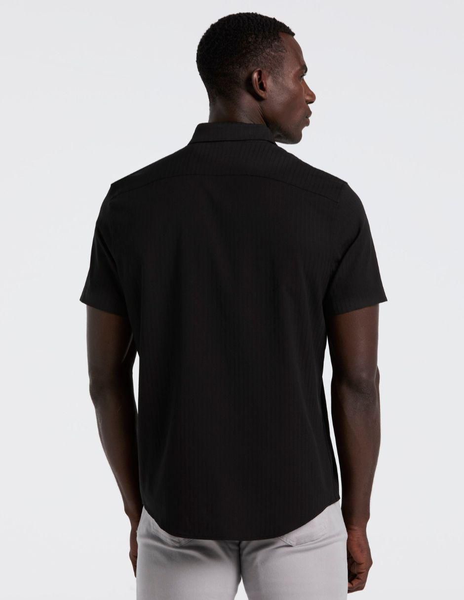Camisa casual de algodón manga corta para hombre 2