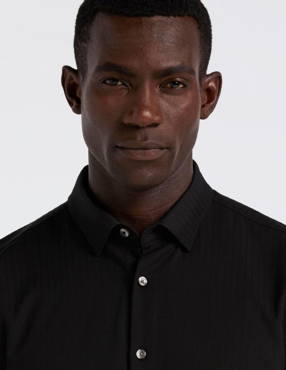 Camisa casual de algodón manga corta para hombre 3