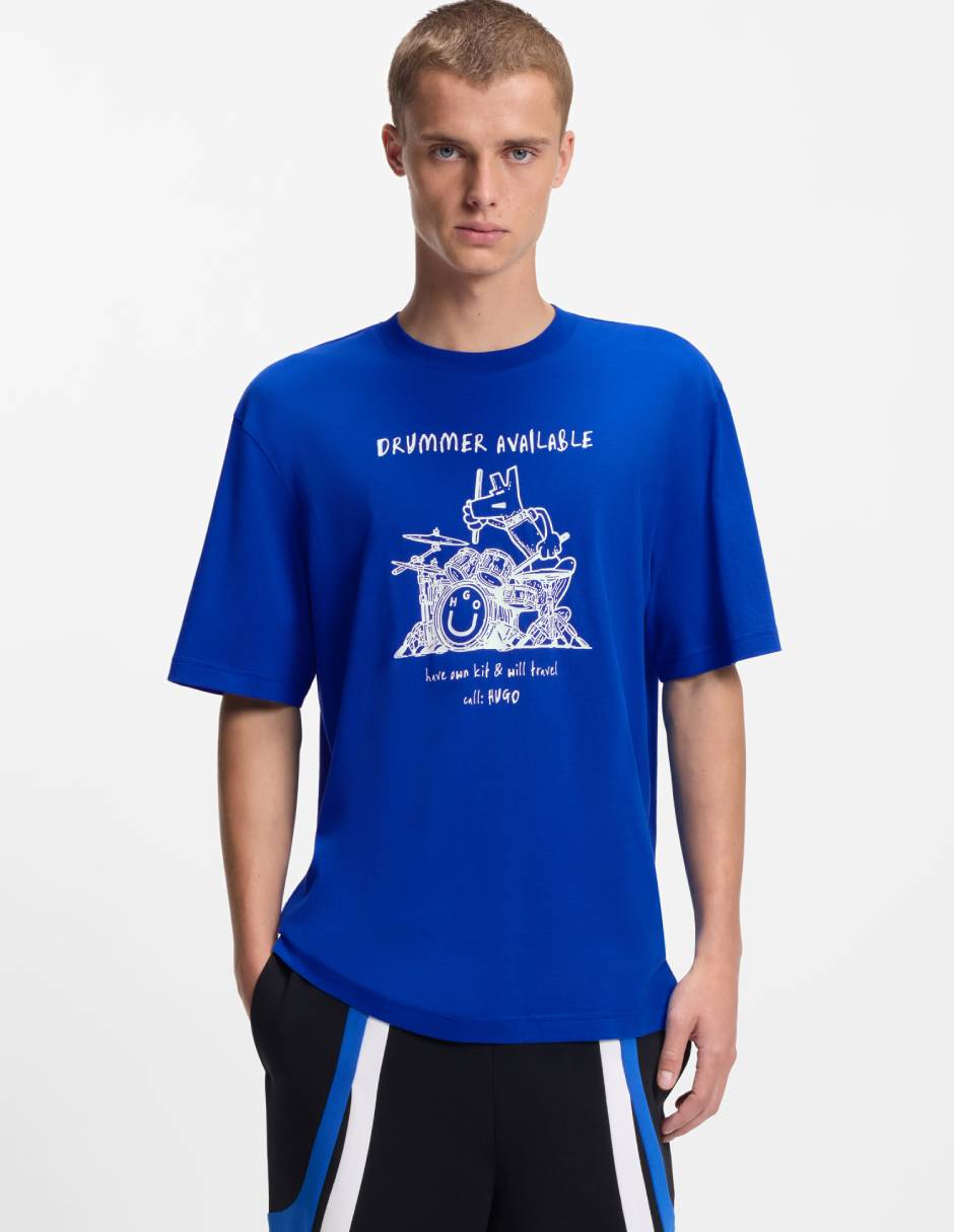 Playera cuello redondo para hombre