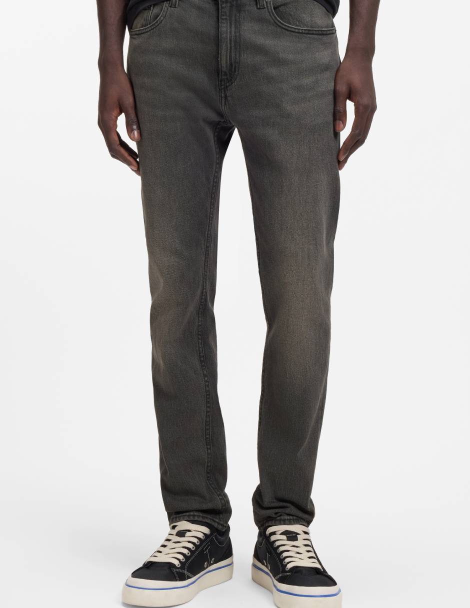 Jeans Slim Ash 1027 lavado medio para hombre 4