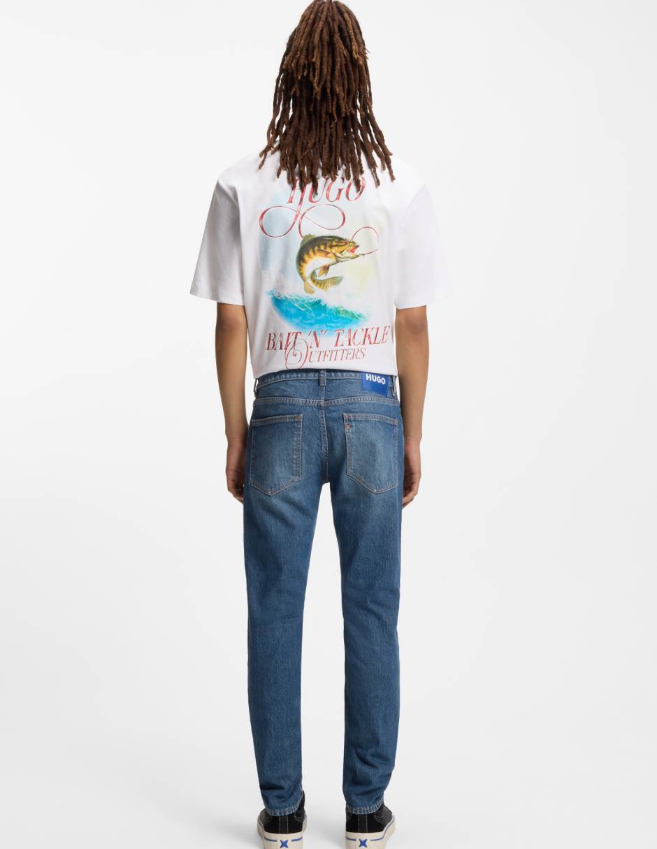 Jeans Skinny lavado medio para hombre 5