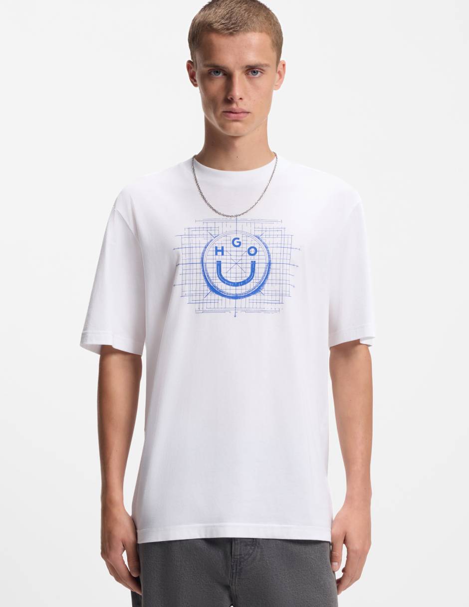 Playera cuello redondo para hombre