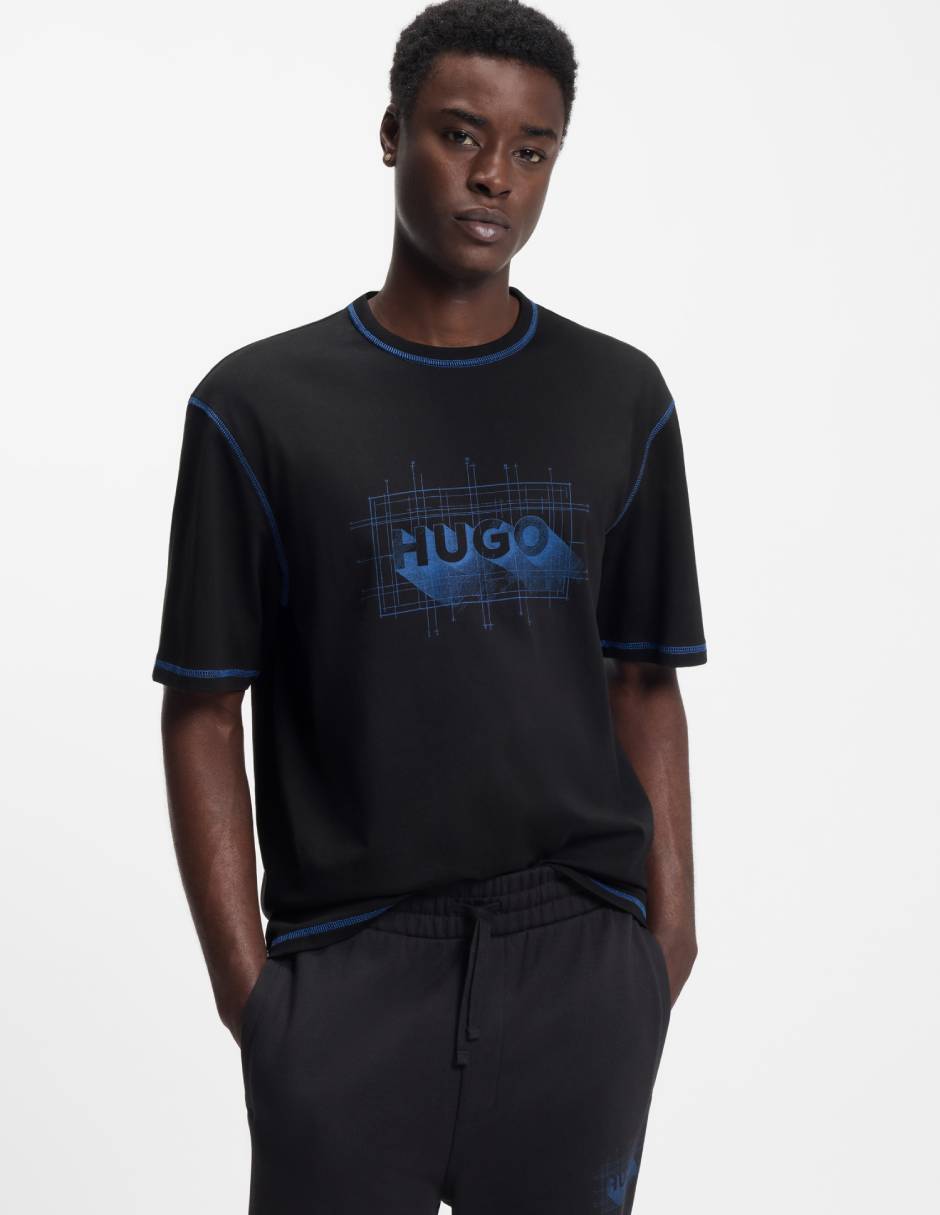 Playera cuello redondo para hombre