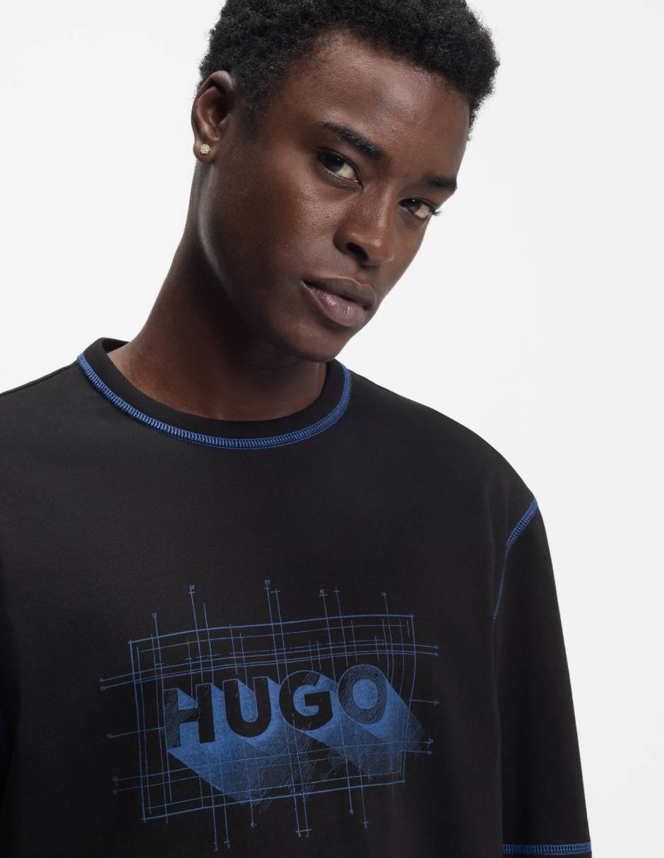 Playera cuello redondo para hombre 2