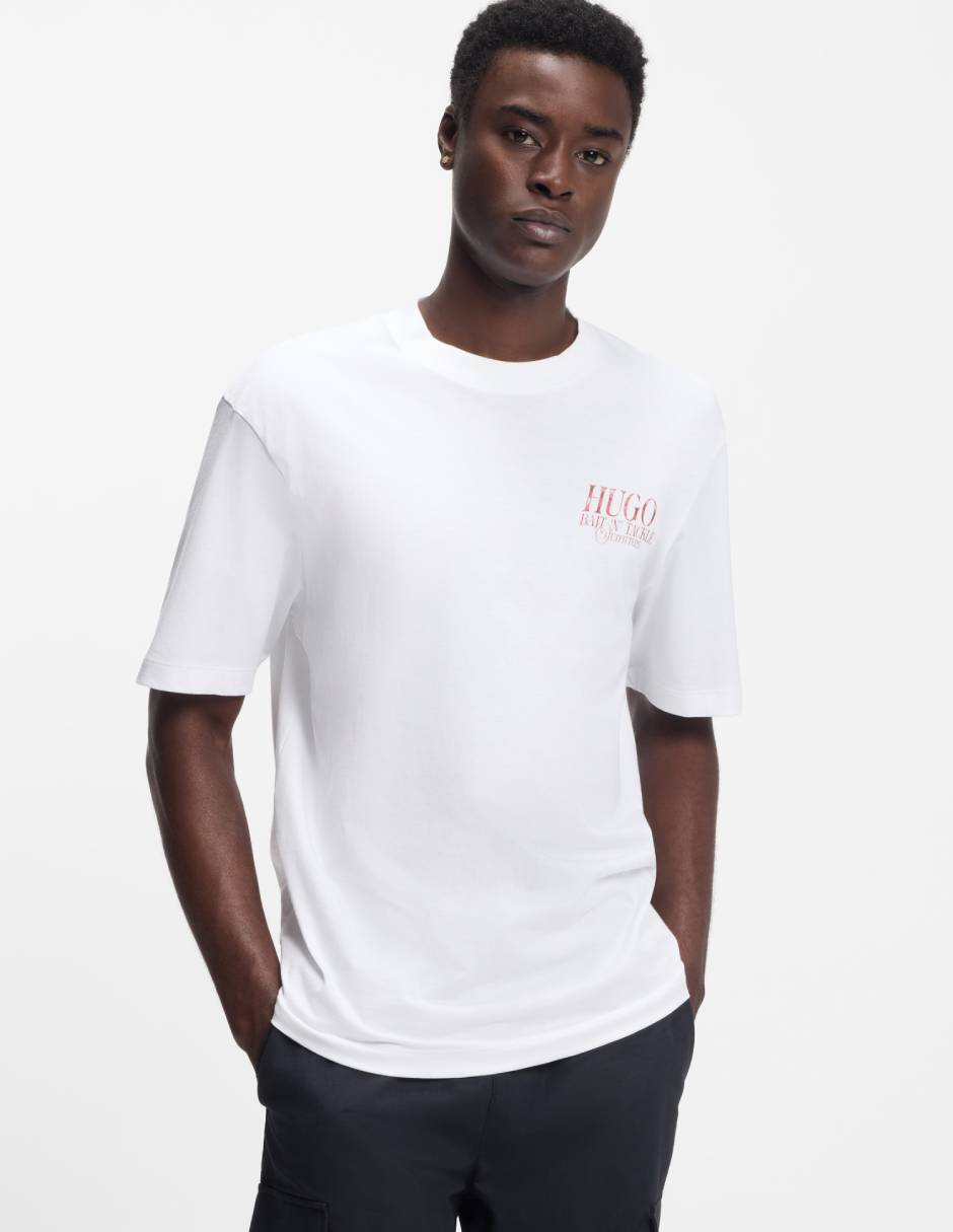 Playera cuello redondo para hombre