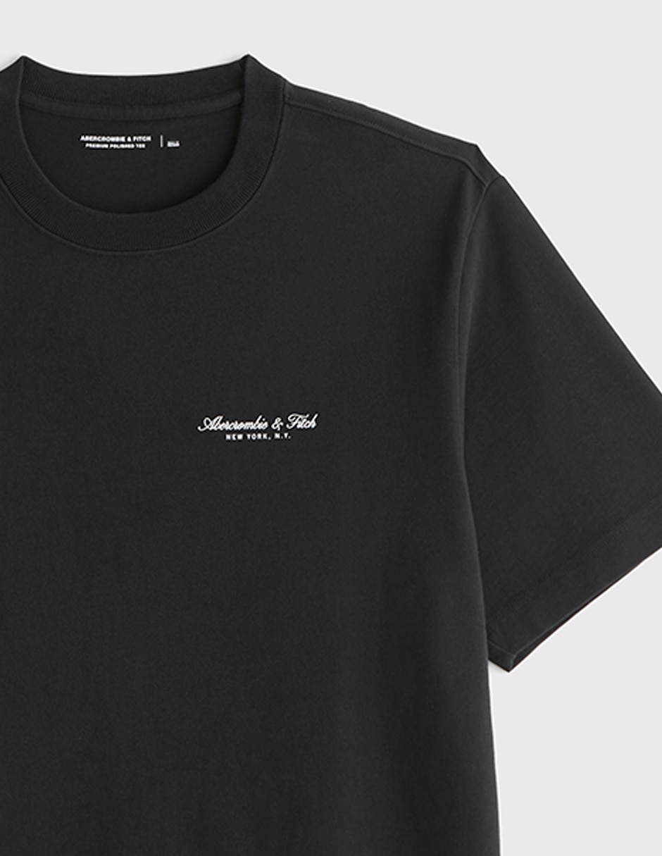 PLAYERA ABERCROMBIE & FITCH, G, NEGRO