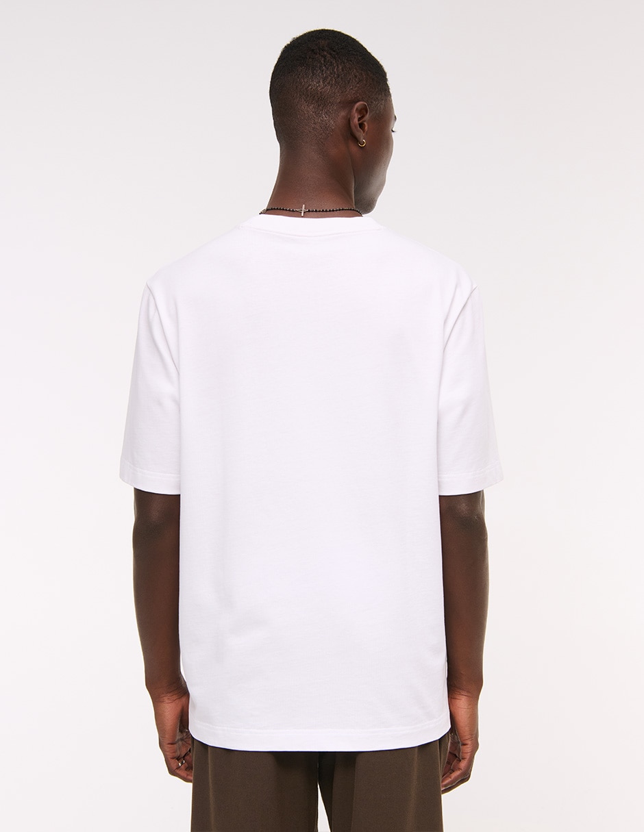 Playera cuello redondo para hombre 2