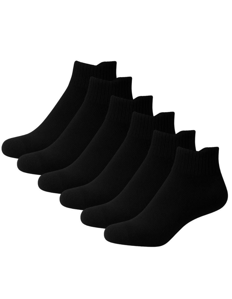 Set de tín John transpirable de algodón para hombre 6 pares