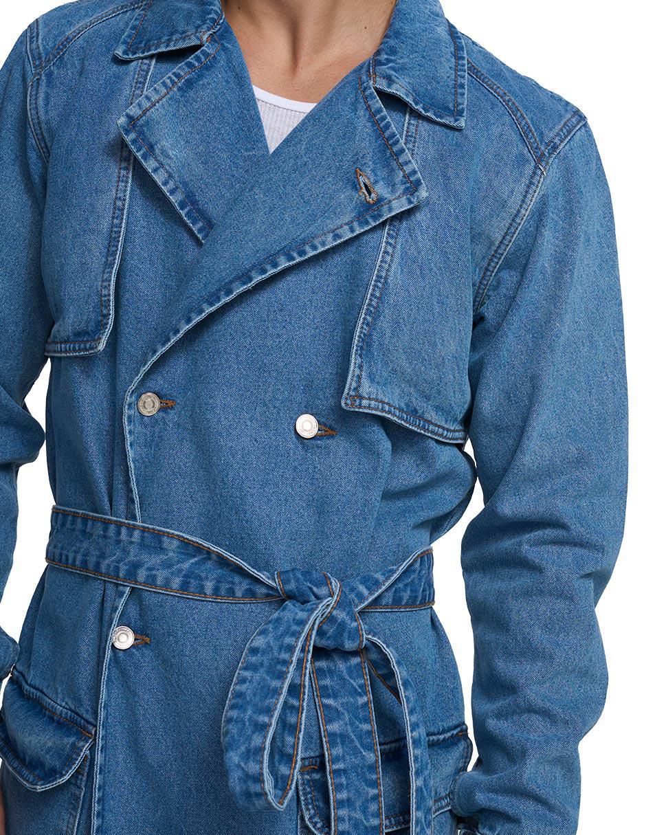 Gabardina a la rodilla para hombre 5