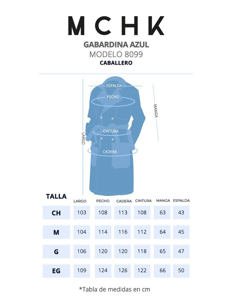 Gabardina a la rodilla para hombre 6