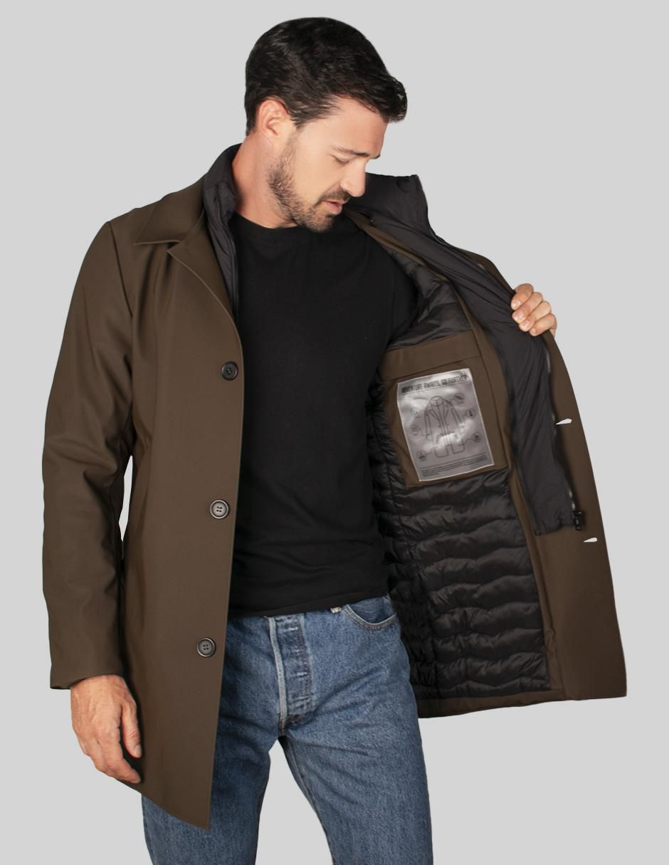 Gabardina corta para hombre 3