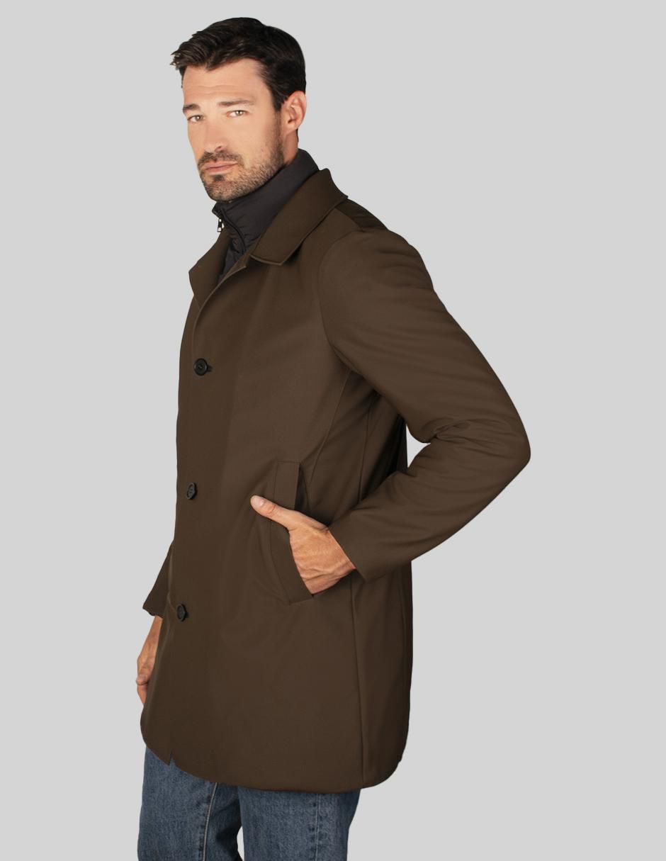 Gabardina corta para hombre 5