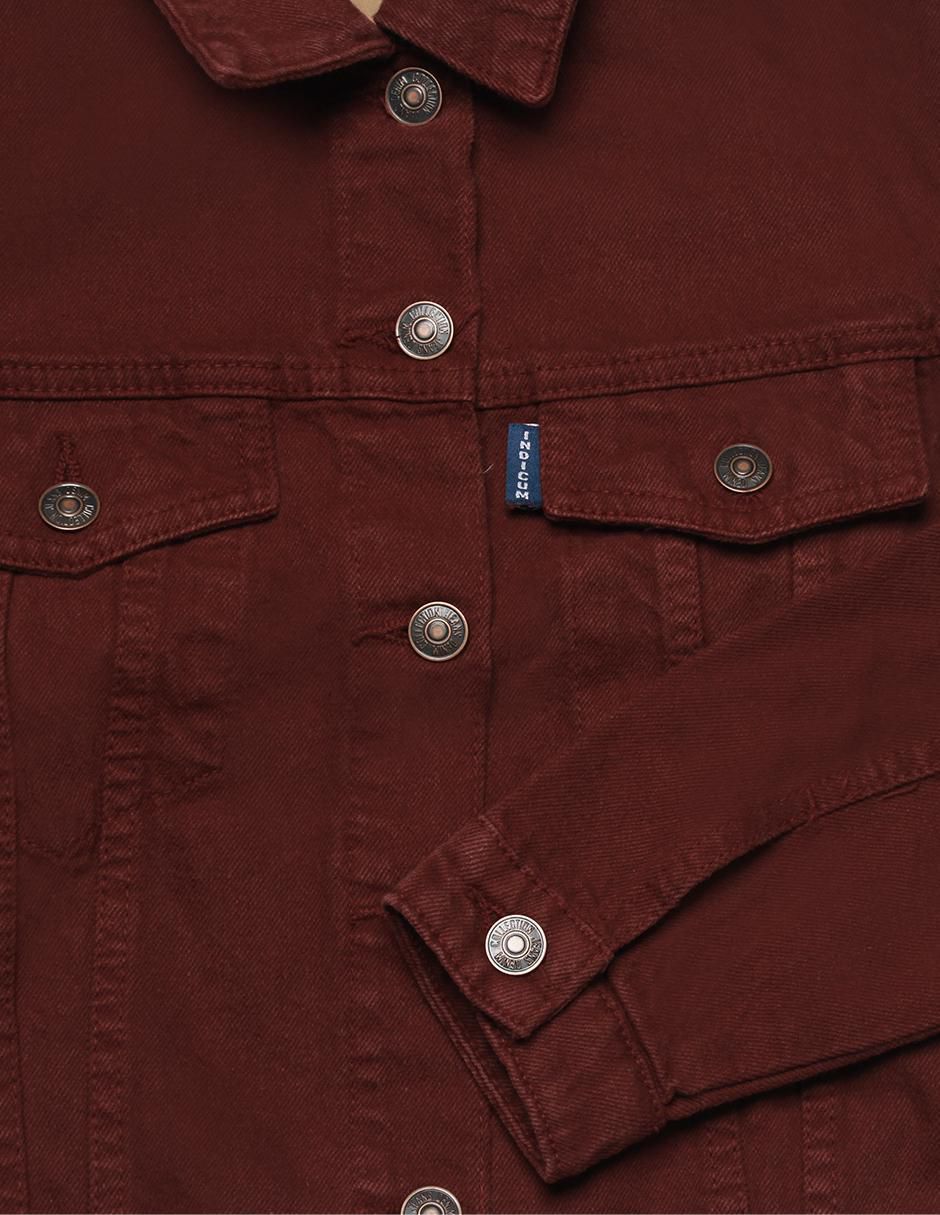 Chamarra denim de mezclilla con bolsillos para hombre 5