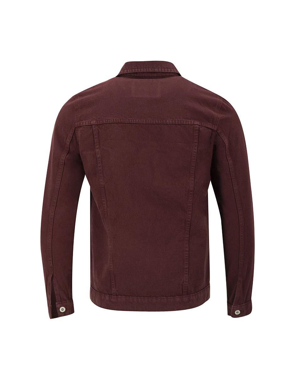 Chamarra denim de mezclilla con bolsillos para hombre 7