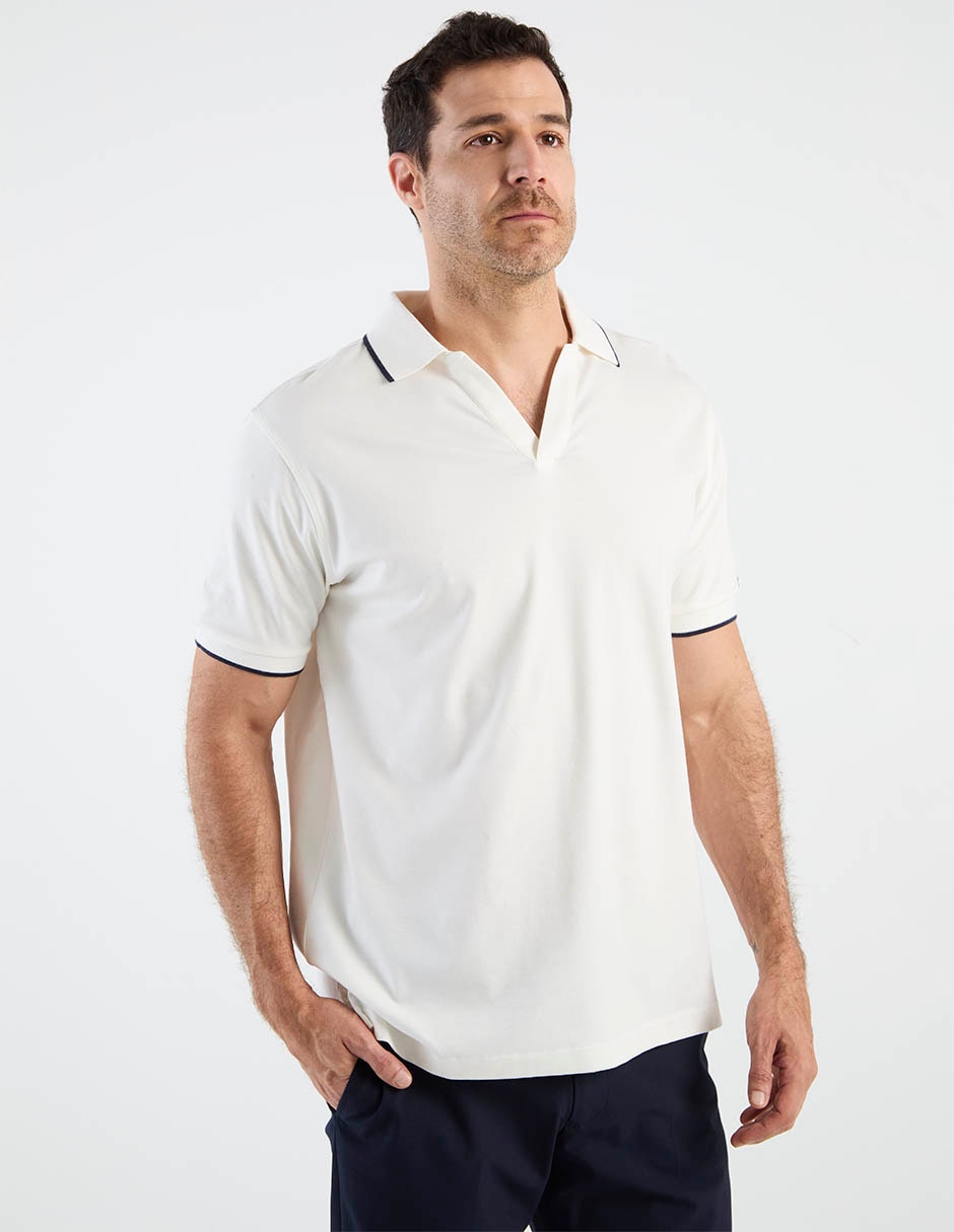 Playera tipo polo para hombre
