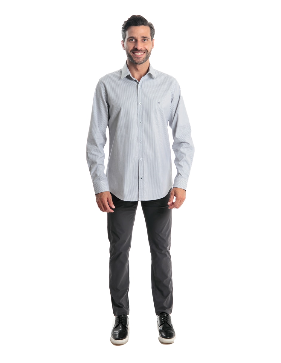 Camisa manga larga para hombre 2