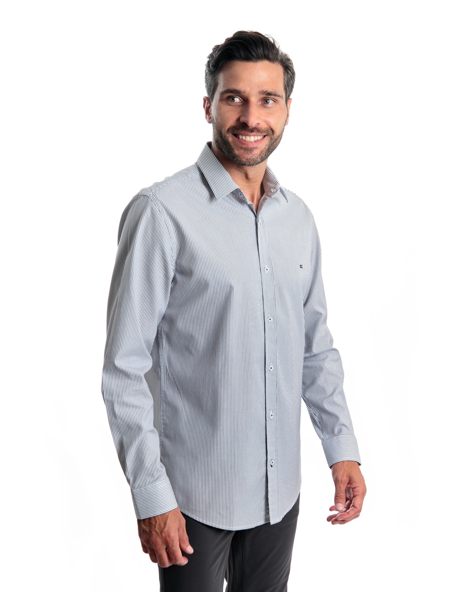Camisa manga larga para hombre 4