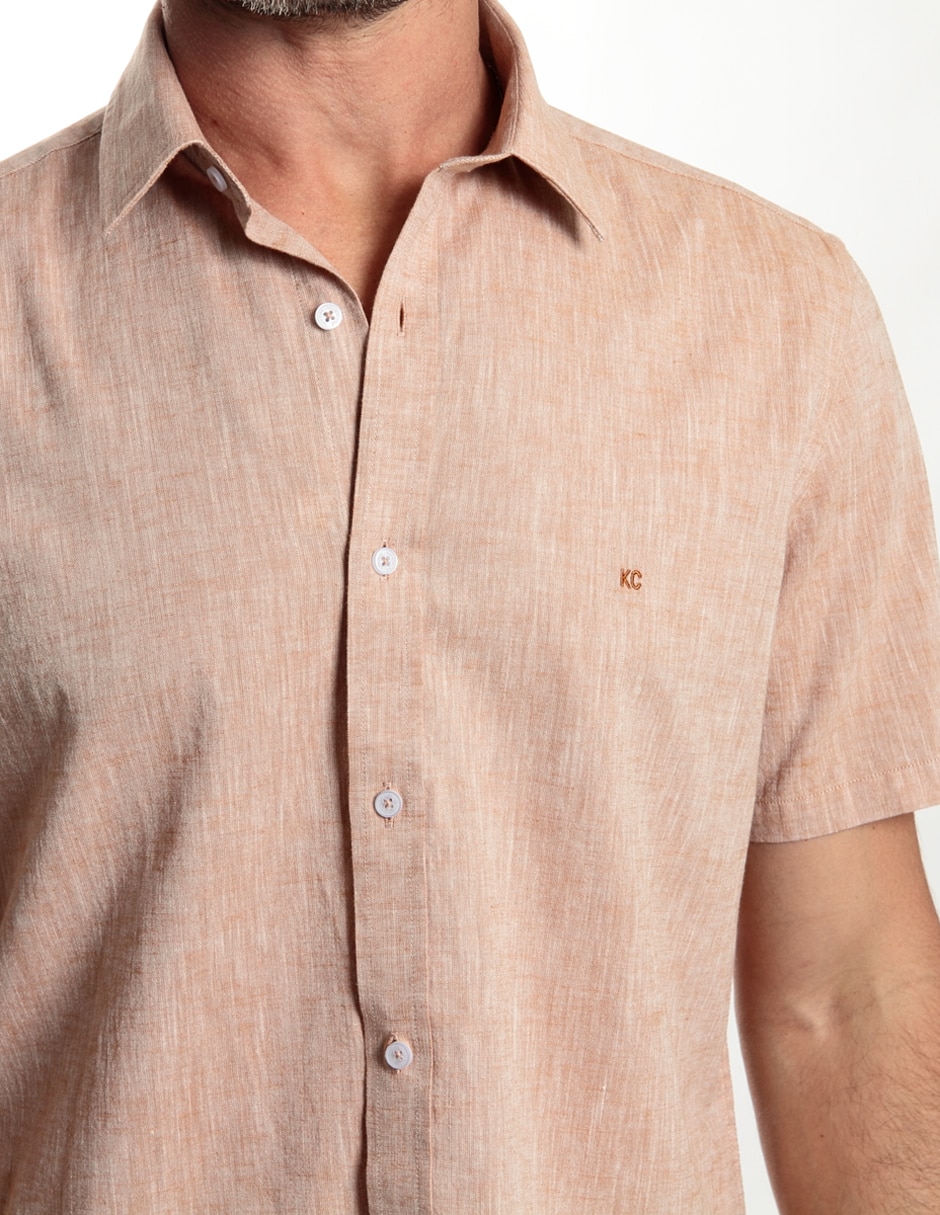 Camisa casual manga corta para hombre 3
