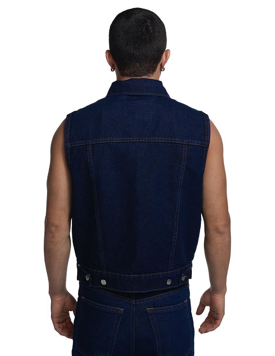 Chaleco mezclilla para hombre 3