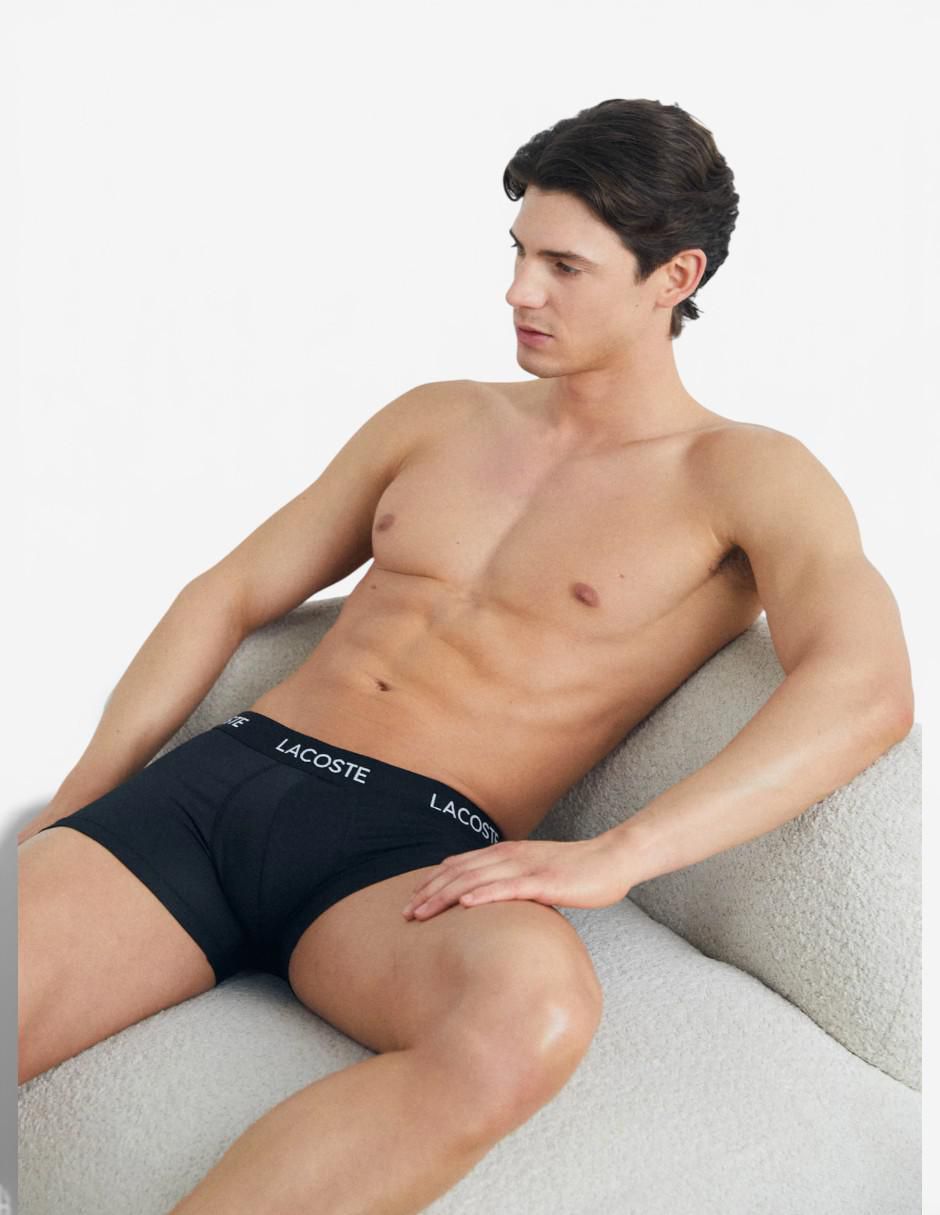 Bóxer trunk de algodón para hombre 3 piezas 3