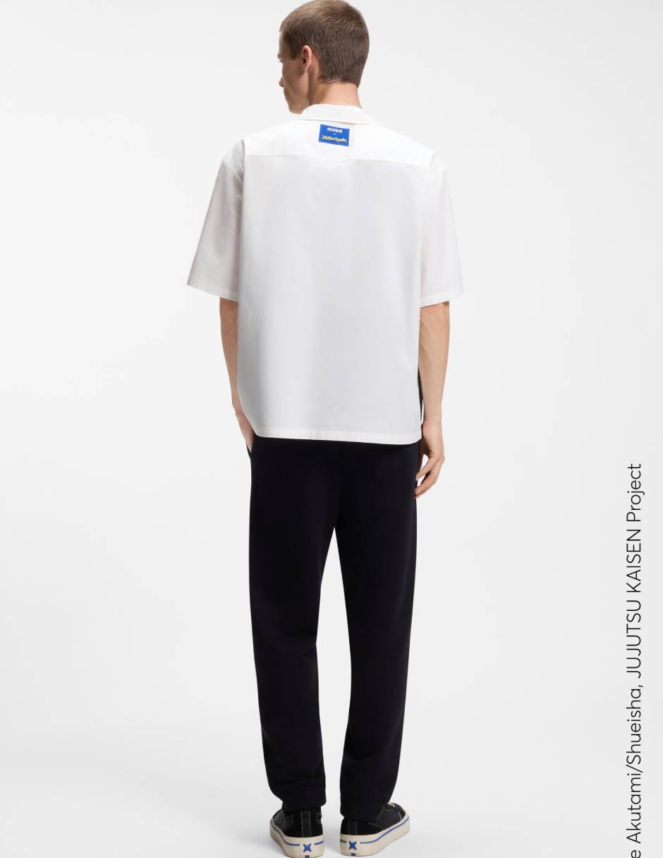 Camisa casual de algodón manga corta para hombre 6