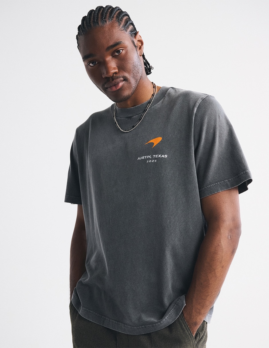 Playera cuello redondo para hombre 4