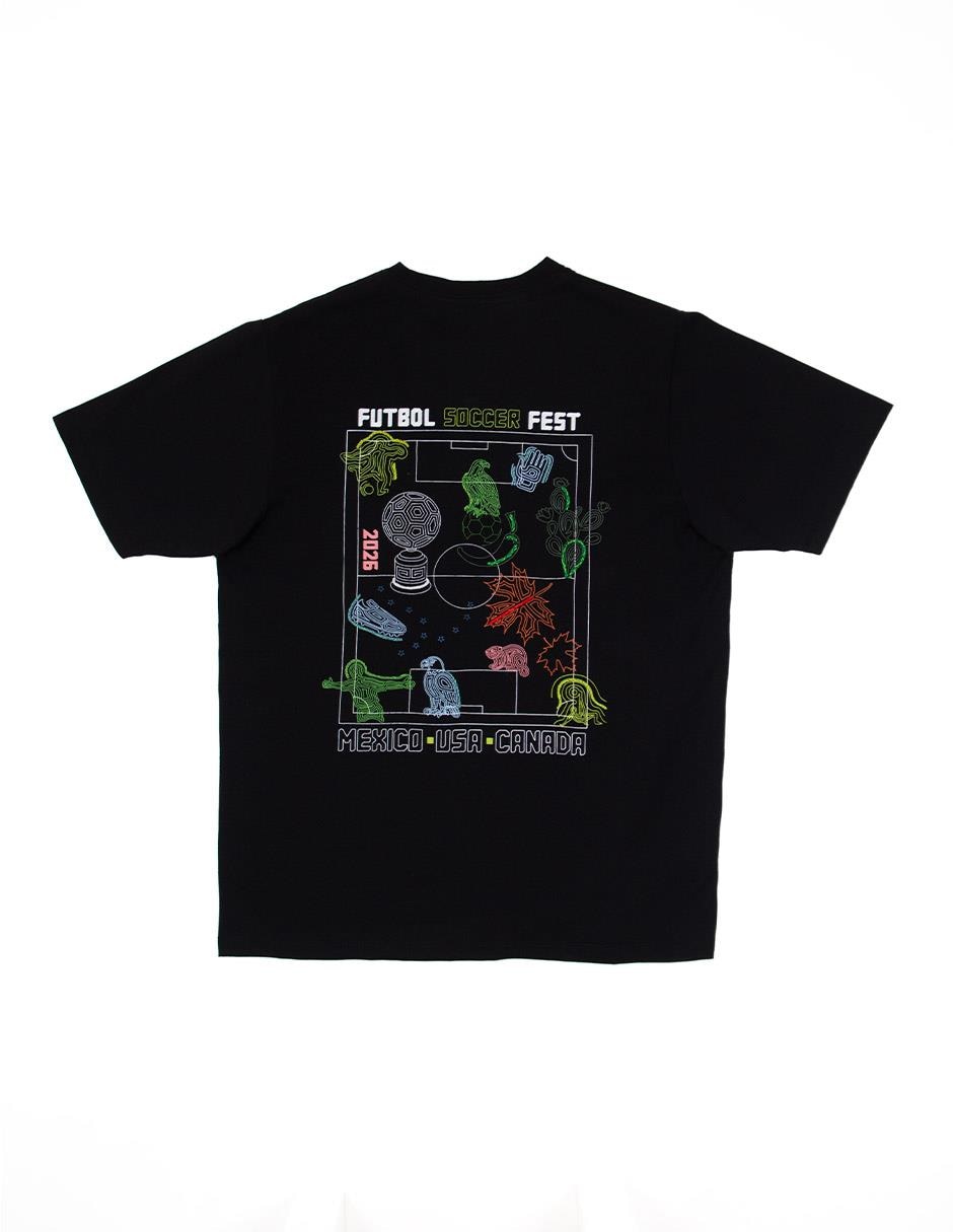 Playera Global Soccer Fest cuello redondo para hombre 2