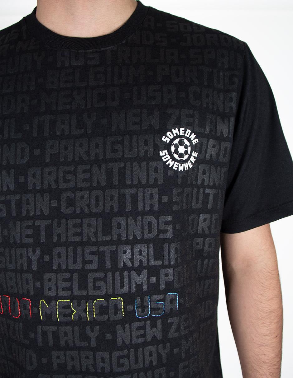 Playera Global Soccer Fest cuello redondo para hombre 3