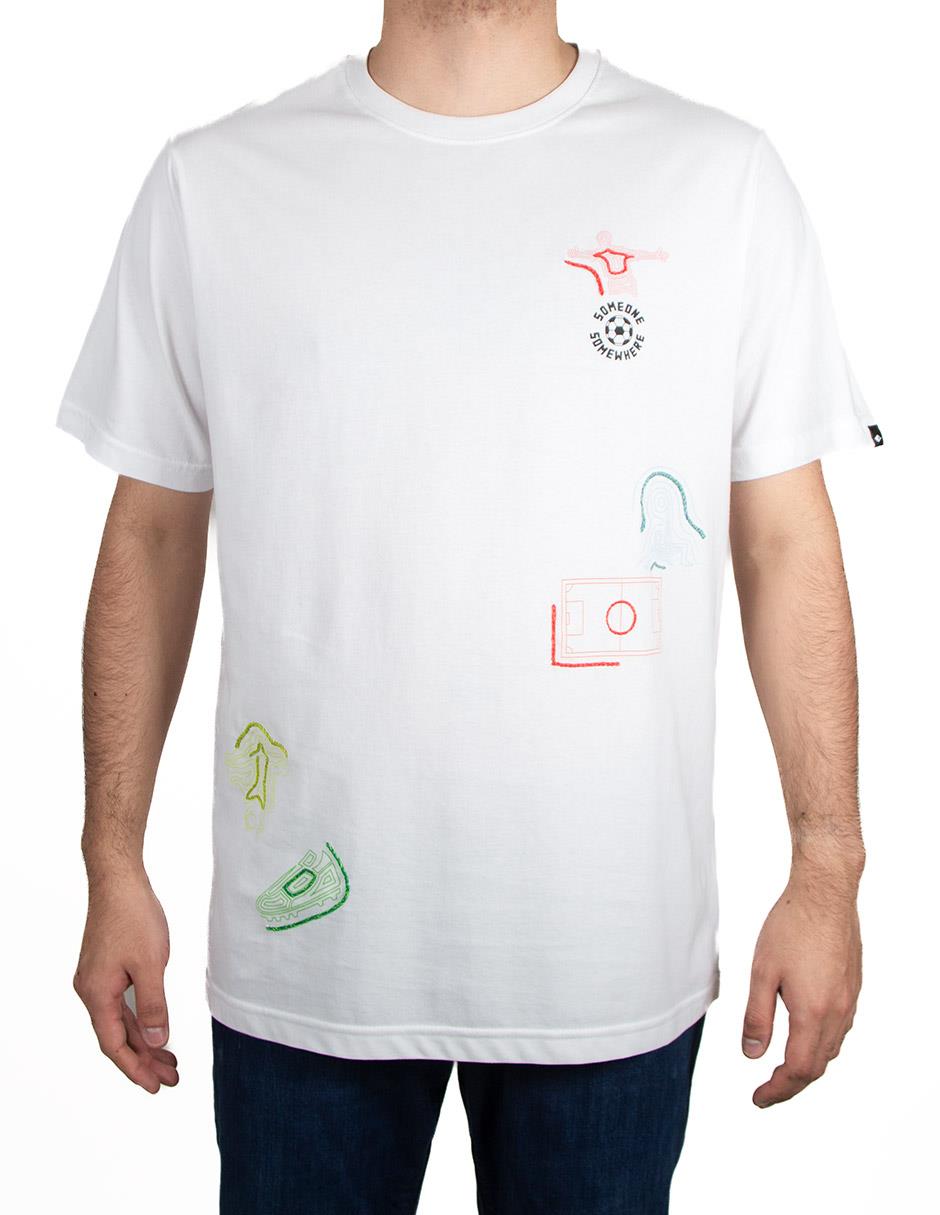 Playera Global Soccer Fest cuello redondo para hombre