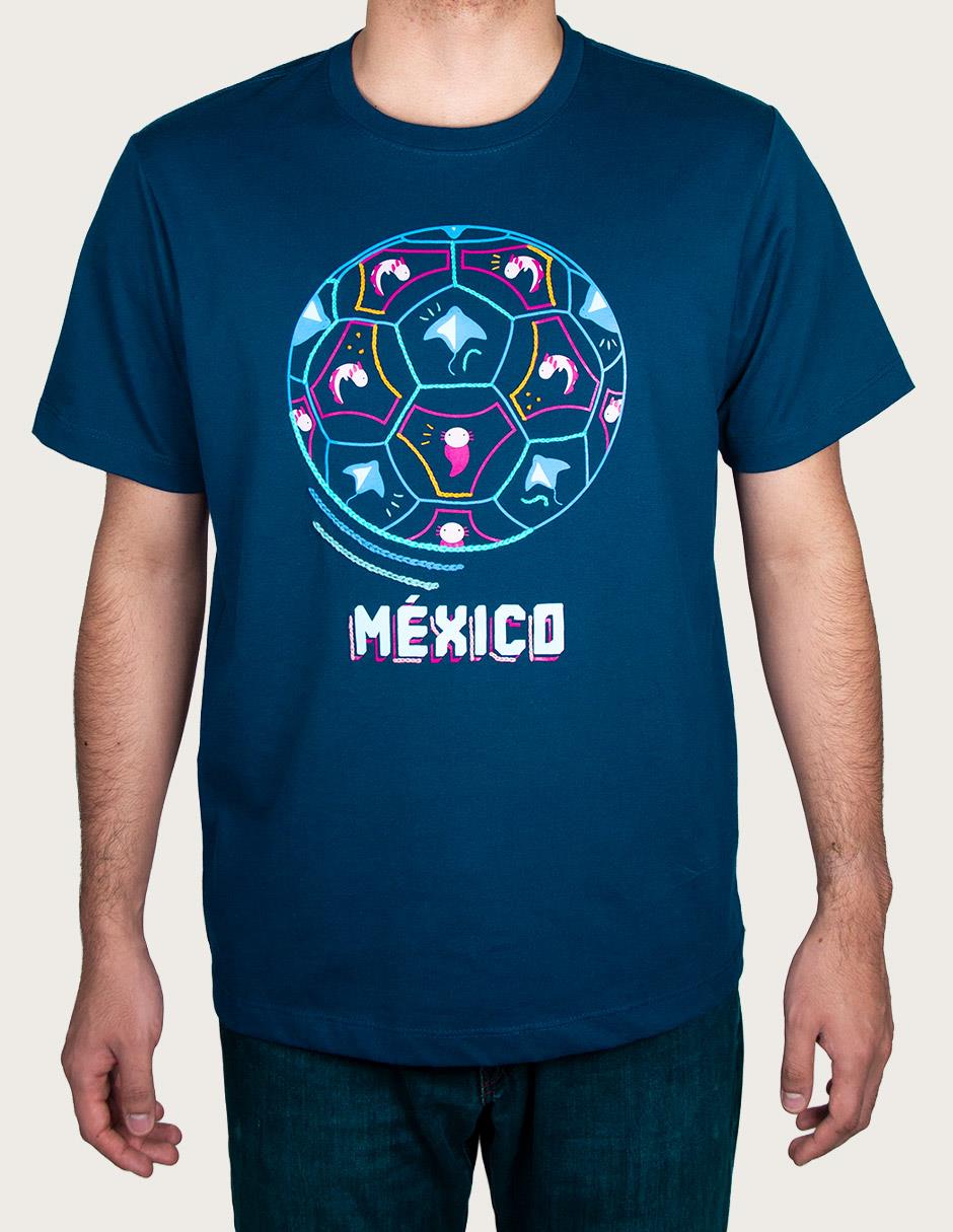 Playera México Mágico cuello redondo para hombre