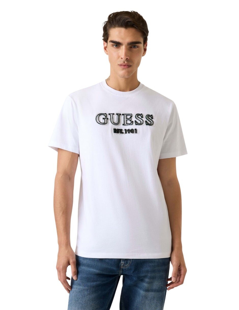Playera cuello redondo para hombre
