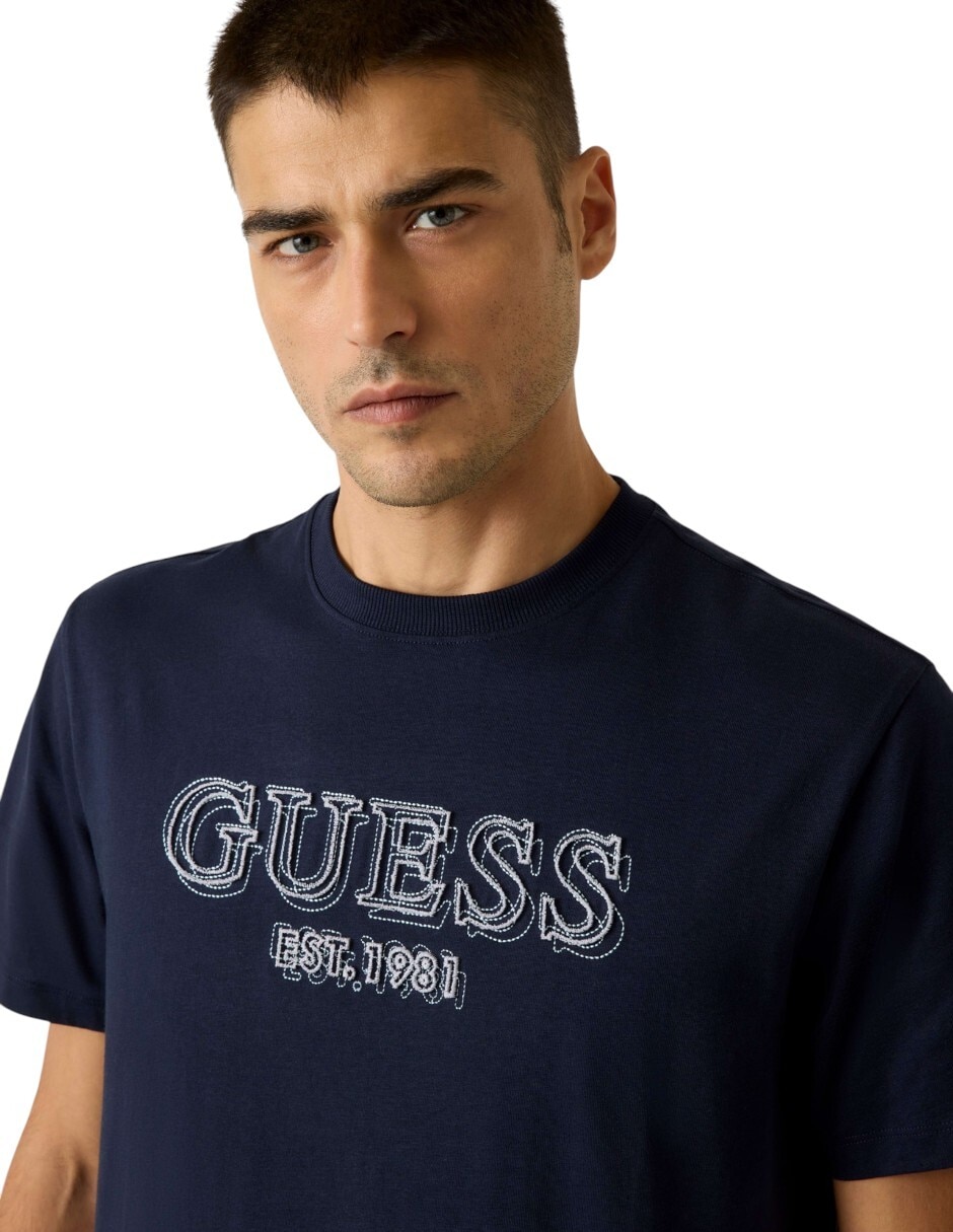 Playera cuello redondo para hombre 4