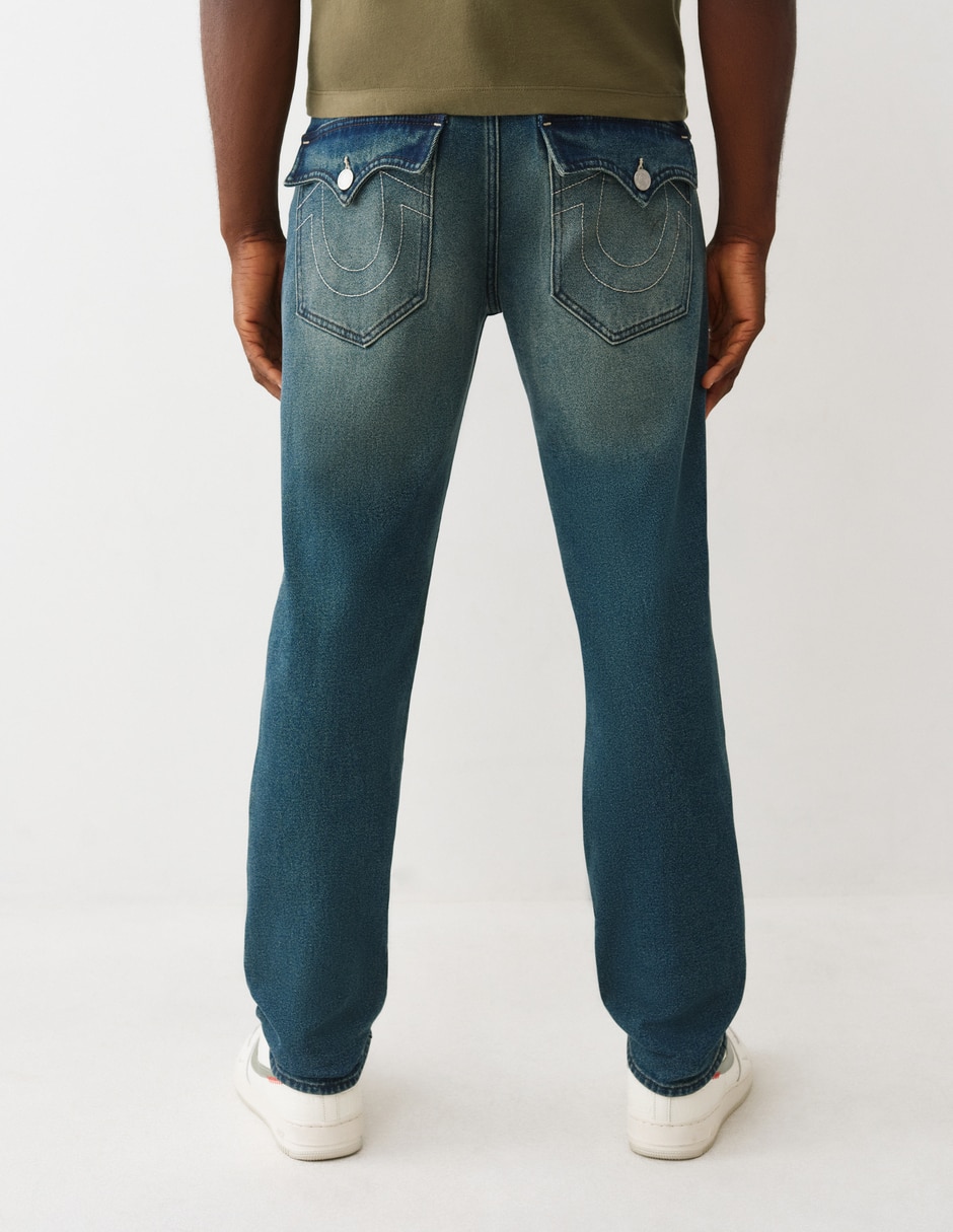 Jeans slim lavado medio para hombre 2