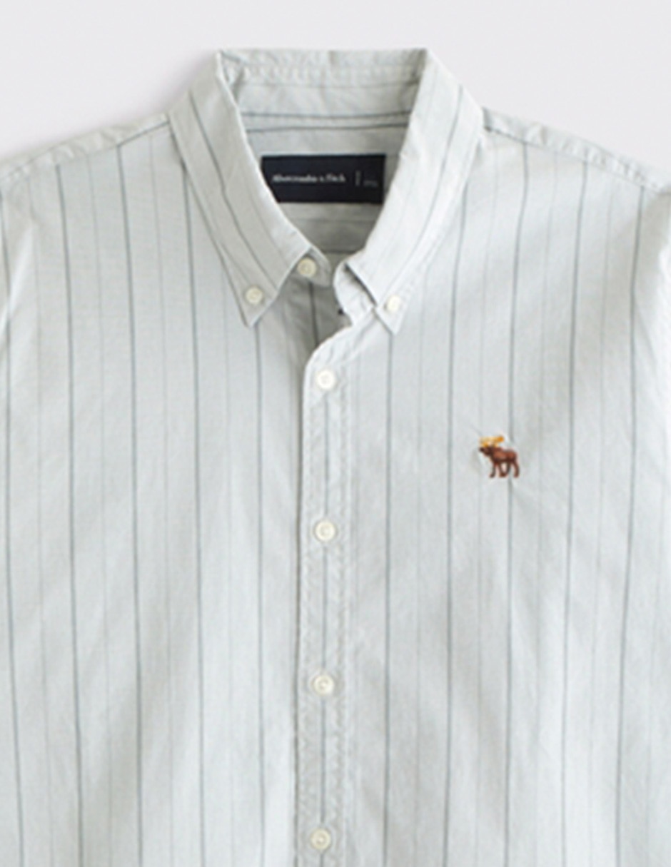 Camisa casual de algodón manga larga para hombre 2