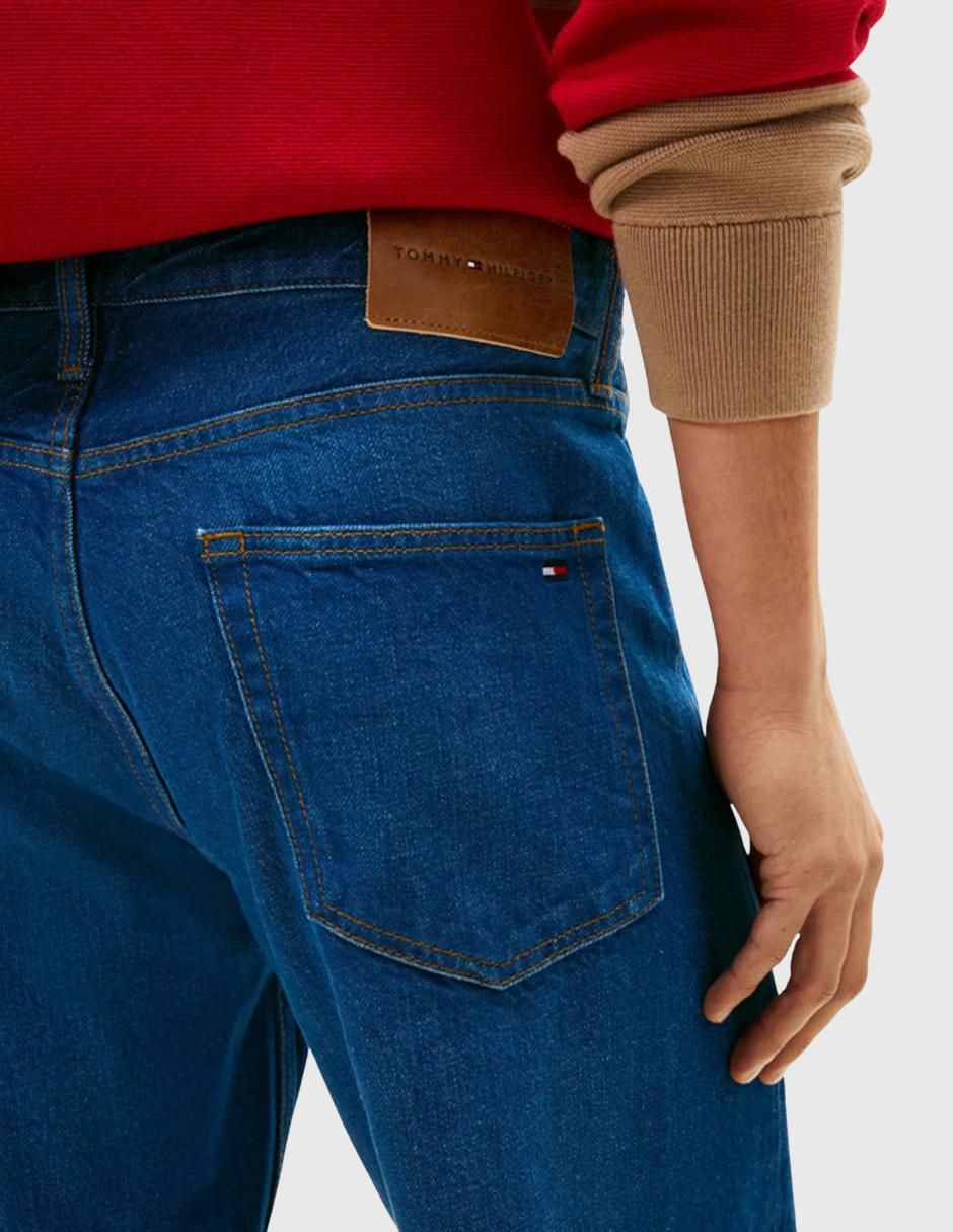 Jeans MW0MW42805 lavado desgastado para hombre 3