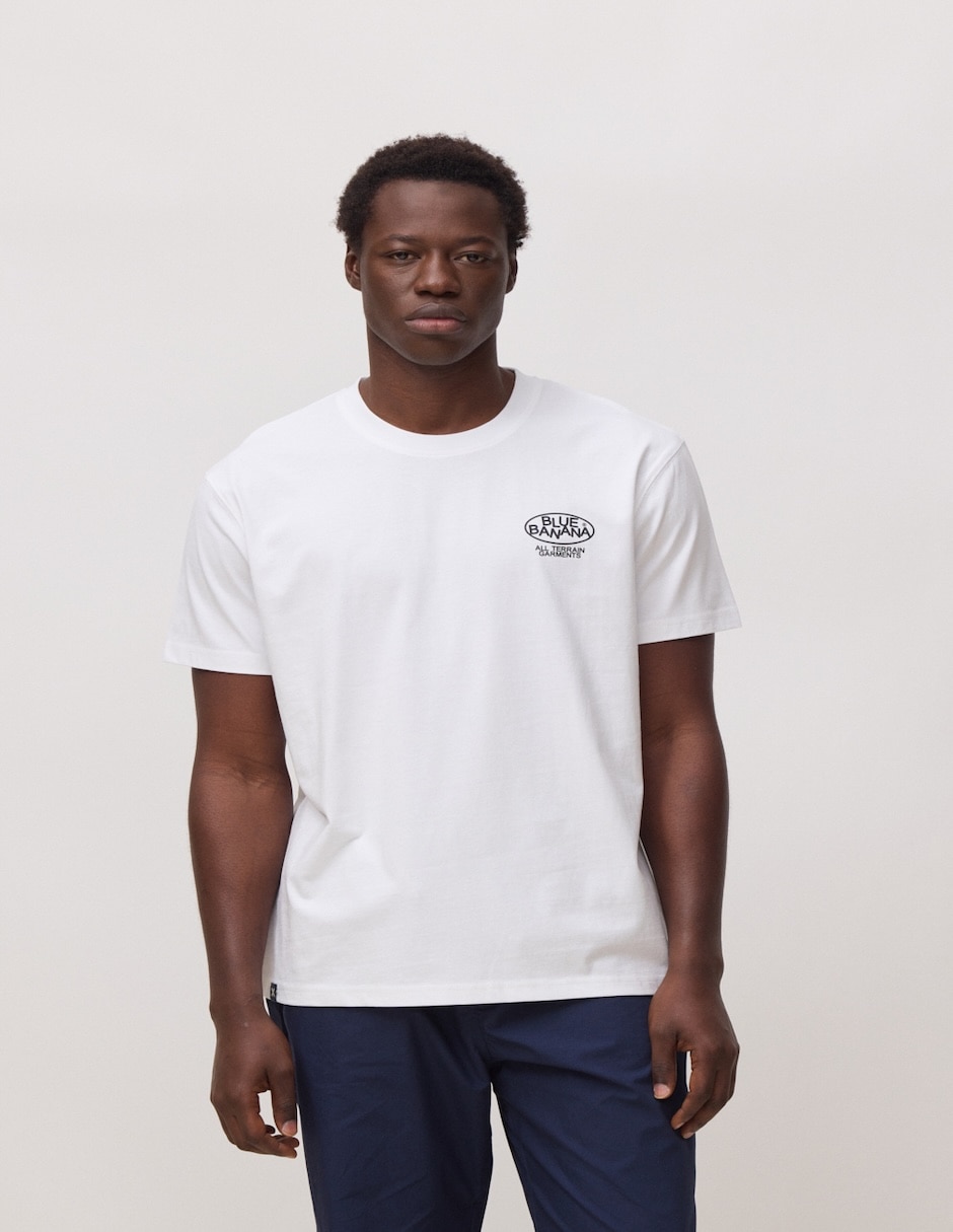 Playera cuello redondo para hombre