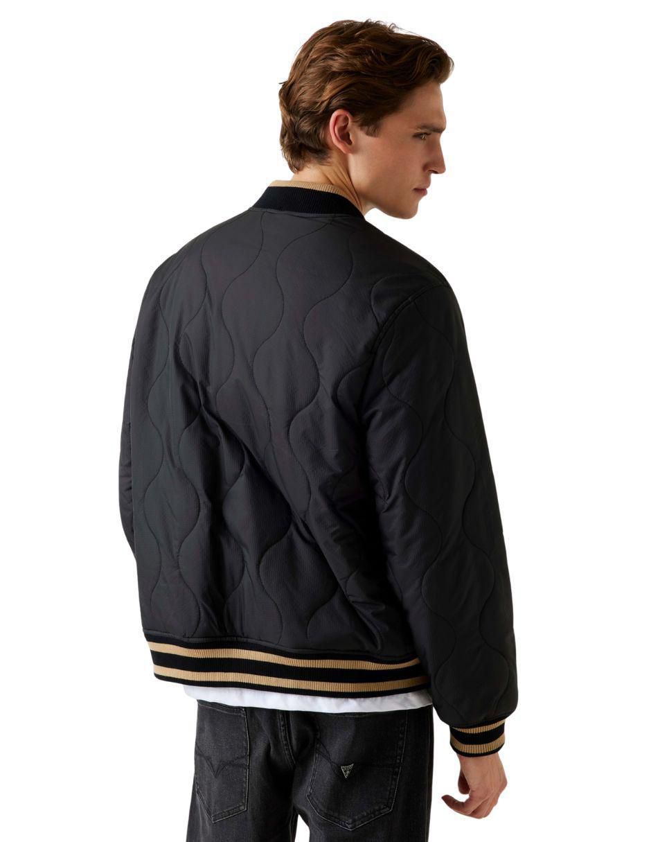 Chamarra bomber con bolsillos para hombre 3