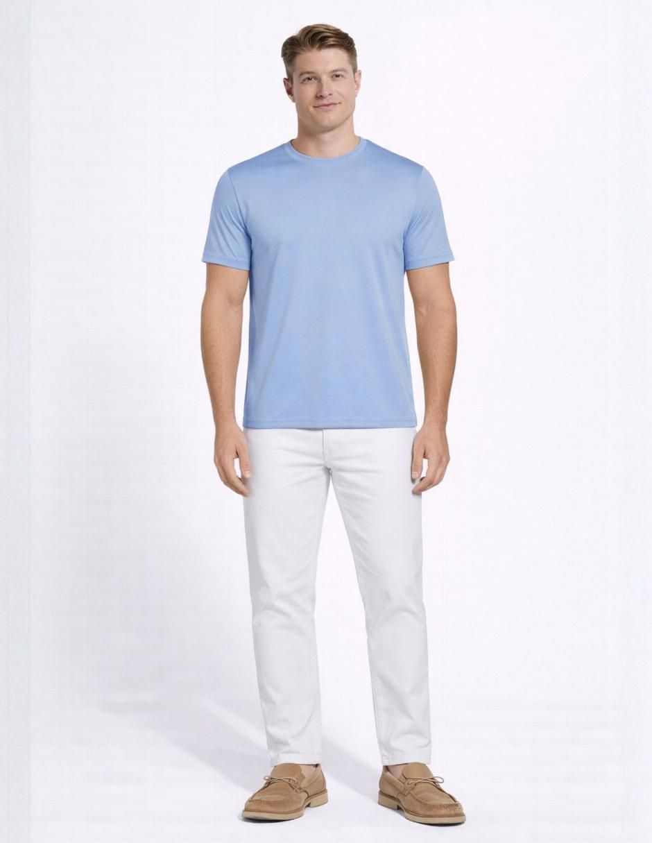Playera cuello redondo para hombre 4