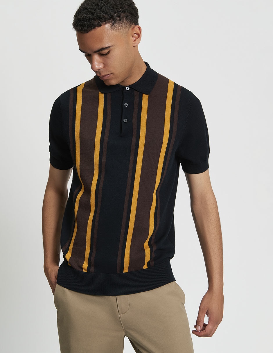 Playera cuello polo para hombre