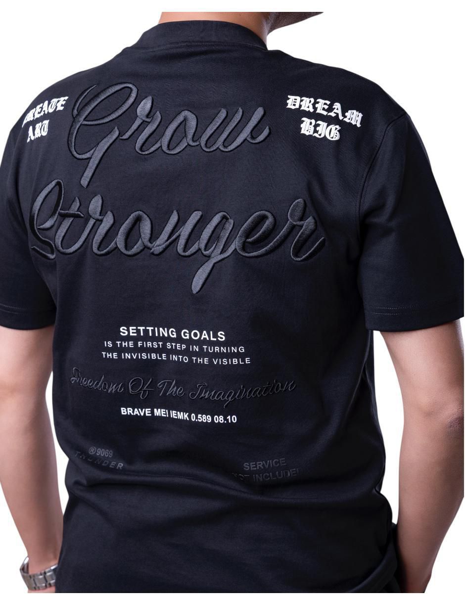 Playera cuello redondo para hombre 2