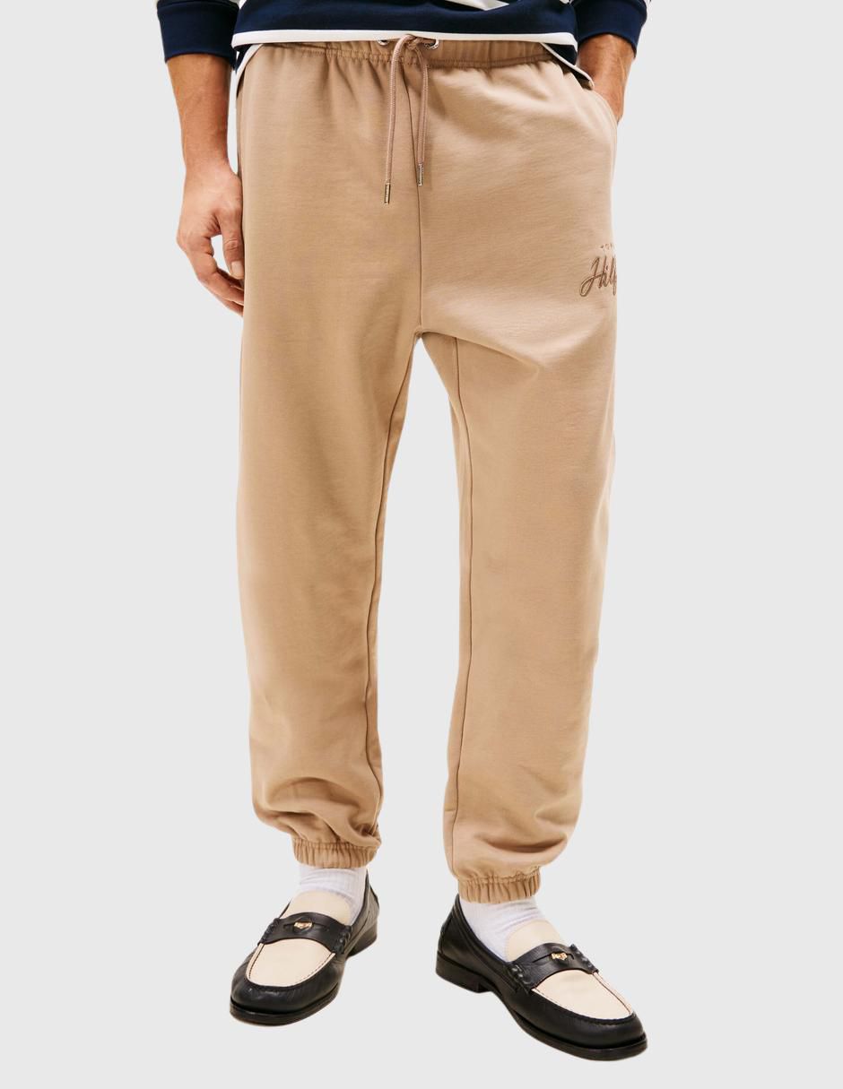 Pantalón jogger regular de algodón para hombre Pantalón jogger regular de algodón para hombre