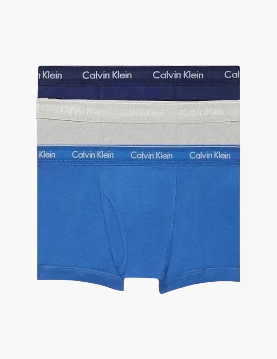 Set bóxer trunk de algodón para hombre 3 piezas 5