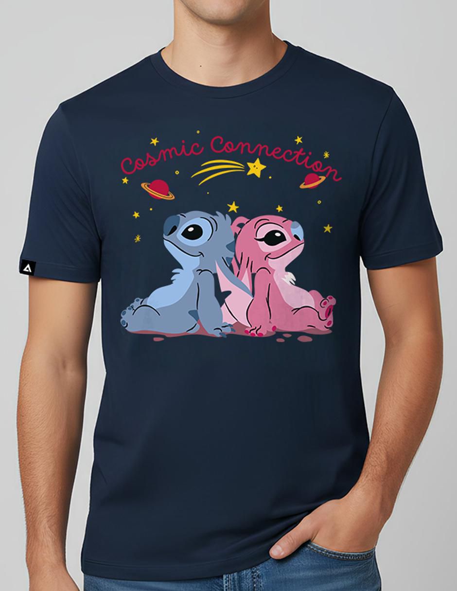 Playera Stitch cuello redondo para hombre 2