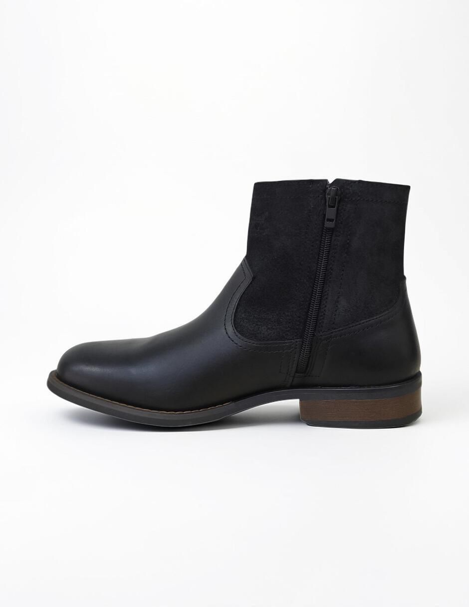 Bota de piel para hombre