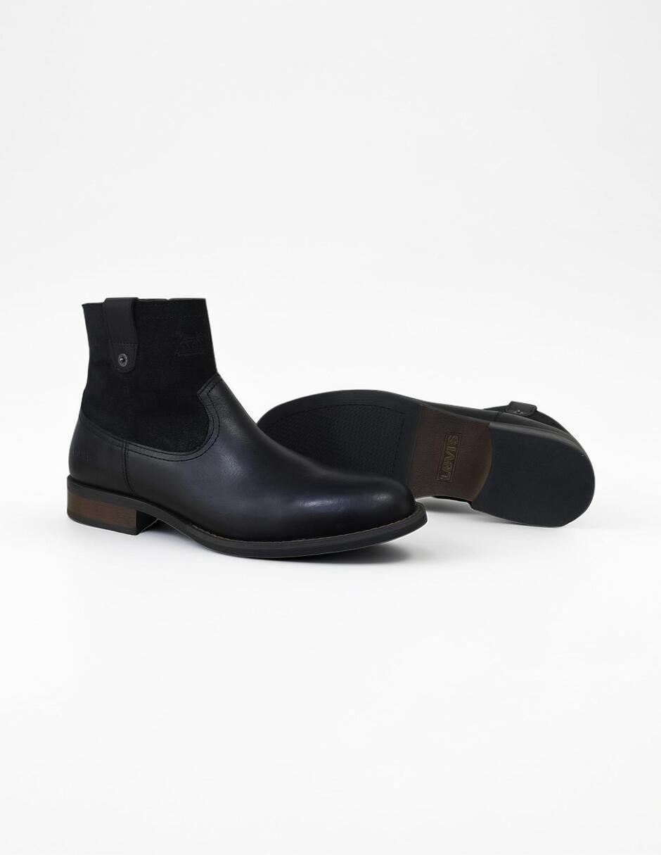Bota de piel para hombre
