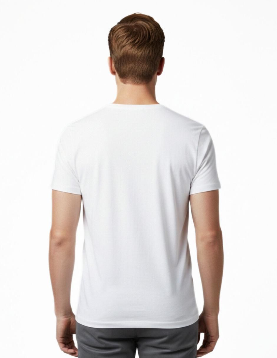 Set playera cuello redondo para hombre 4